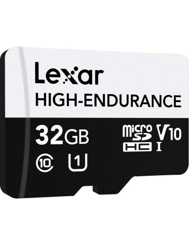 Lexar High Endurance 32GB MicroSDHC UHS-I Clase 10