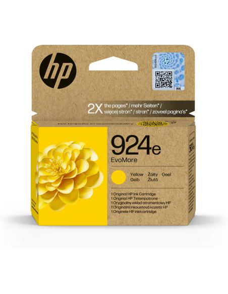 HP EvoMore 924e 4K0U9NE Cartucho de Tinta Original Amarilla