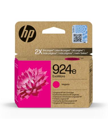 HP EvoMore 924e 4K0U8NE Cartucho de Tinta Original Magenta