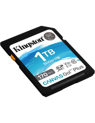 Kingston Canvas Go! Plus SDXC 1TB UHS-I U3 V30 Clase 10