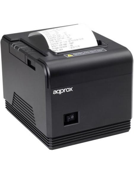 Approx APPPOS80AM3 Impresora de Tickets Térmica USB + Ethernet + Puerto Serial