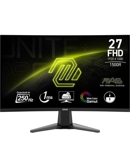 MSI MAG 27C6X 27" LCD VA FullHD Curvo Negro