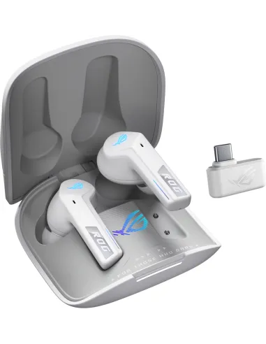 ASUS ROG Cetra True Wireless SpeedNova ANC Auriculares Gaming Inalámbricos Blancos