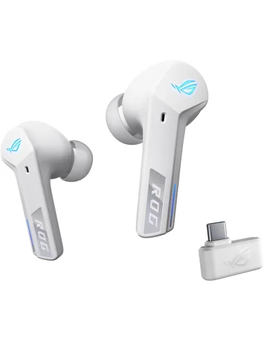 ASUS ROG Cetra True Wireless SpeedNova ANC Auriculares Gaming Inalámbricos Blancos
