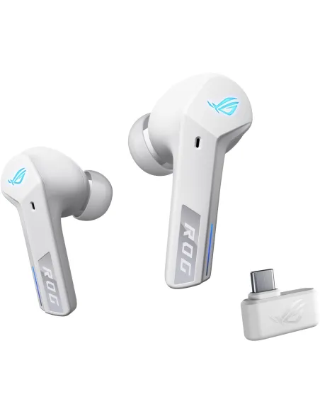ASUS ROG Cetra True Wireless SpeedNova ANC Auriculares Gaming Inalámbricos Blancos