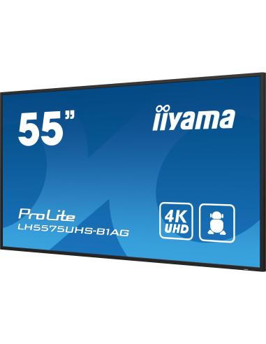 iiyama ProLite LH5575UHS-B1AG 55" PAntalla Interactiva IPS 4K Ultra HD Negro