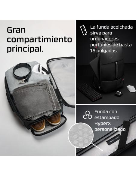HyperX Knight 8C525AA Mochila para Portátil hasta 16.1" Negra