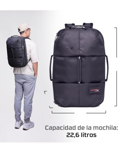 HyperX Knight 8C525AA Mochila para Portátil hasta 16.1" Negra