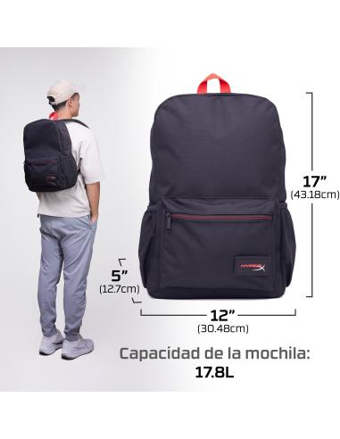 HyperX Delta 8C524AA Mochila para Portátil de hasta 16.1" Negra