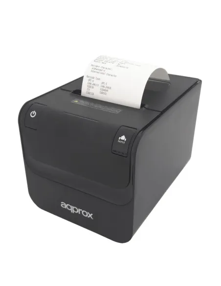 Approx APPPOS80MUSE Impresora de Tickets Térmica Directa USB + Ethernet + Puerto Serial