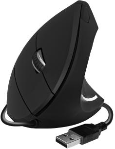 Subblim GLIDE VERTICAL ERGO WIRED Ratón 1600 DPI Negro-1376465