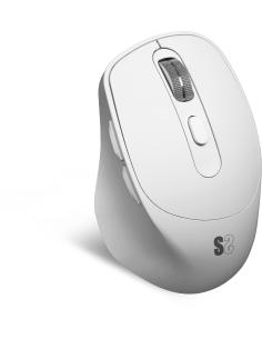 Subblim Comfort Ergo Dual Ratón Ergonómico Inalámbrico para Diestros 2400 DPI Blanco-1376462
