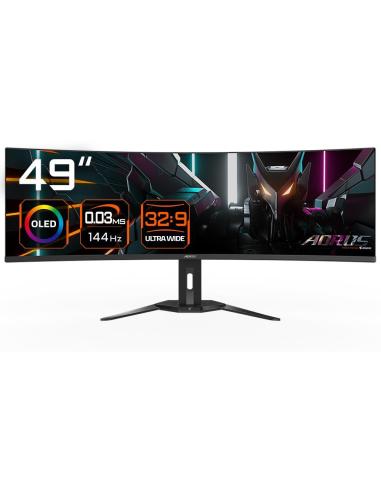 Gigabyte Aorus CO49DQ 49" OLED UltraWide Dual QHD 144Hz FreeSync Curva