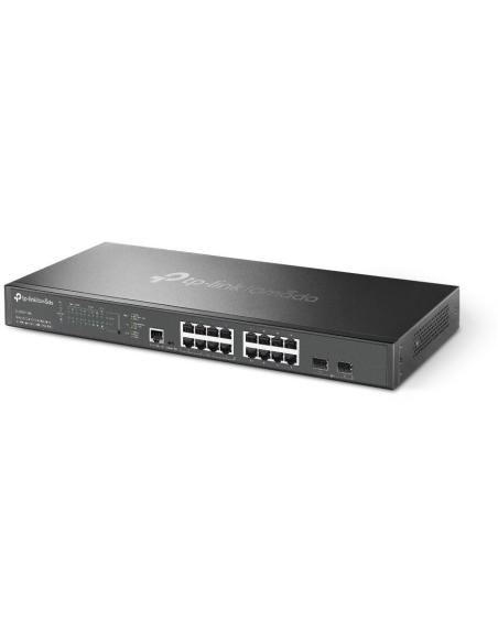 TP-Link SG3218XP-M2 Switch Gestionado L2+ PoE 16 Puertos Ethernet + 2 SFP+