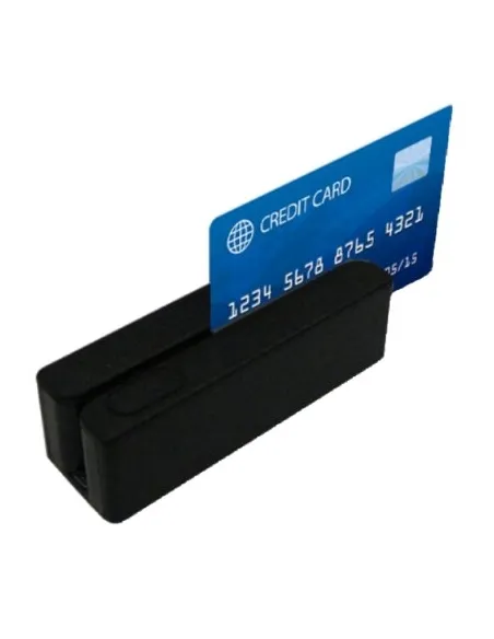 Posiberica Lector Banda Magnética 3 Pistas Usb