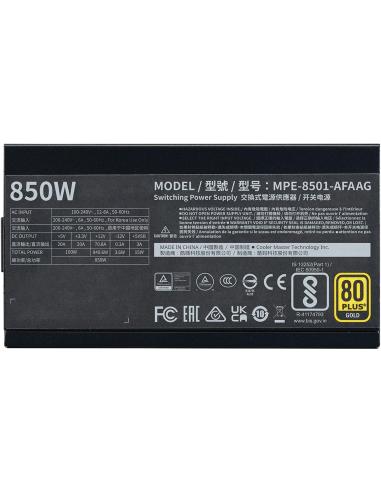 Cooler Master MWE Gold 850 V2 ATX 3.0 850W 80 Plus Gold Modular