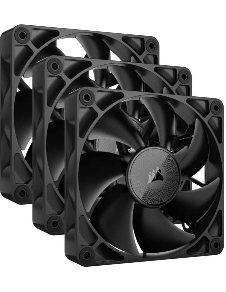 Corsair RX120 PWM 3 Ventiladores 120 mm Negro