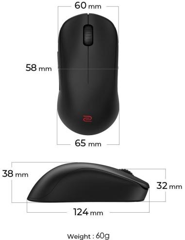 Zowie U2 Ratón Gaming Inalámbrico 3200 DPI