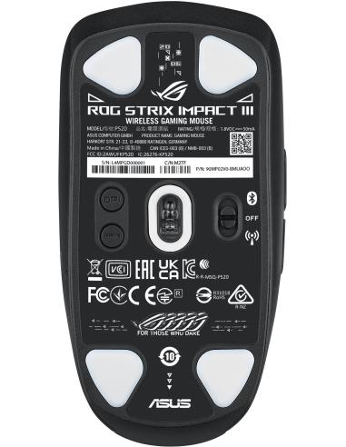 Asus ROG Strix Impact III Ratón Inalámbrico Gaming 36000 DPI