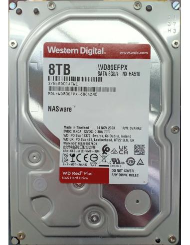 Western Digital Red Plus NAS 3.5" 8TB SATA 3
