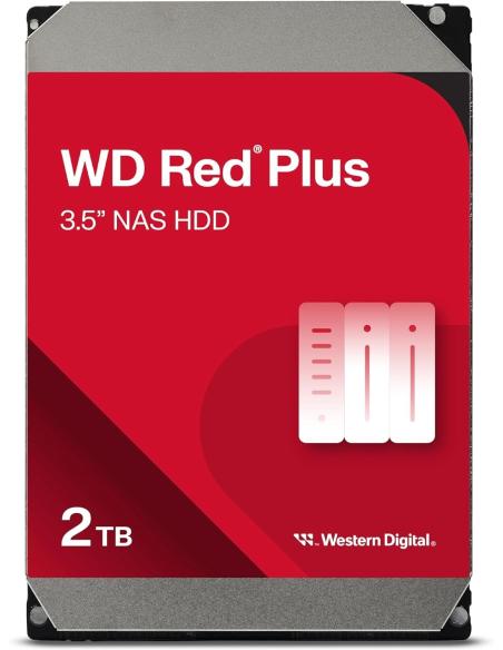 Western Digital Red Plus NAS 2TB 3.5" SATA 3