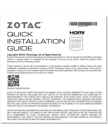 Zotac Gaming Geforce RTX 3050 Solo 6GB GDDR6