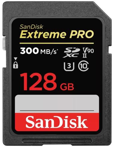 SanDisk Extreme PRO 128GB SDXC UHS-II Clase 10