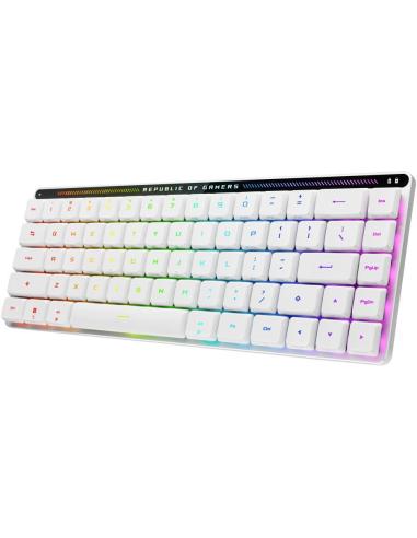 Asus ROG Falchion RX Low Profile Teclado Inalámbrico Gaming QWERTY Español Blanco