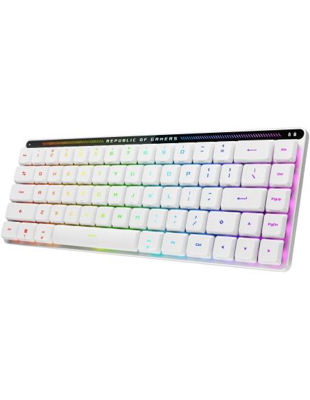 Asus ROG Falchion RX Low Profile Teclado Inalámbrico Gaming QWERTY Español Blanco