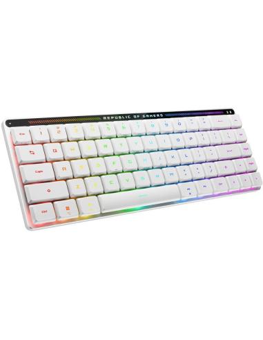 Asus ROG Falchion RX Low Profile Teclado Inalámbrico Gaming QWERTY Español Blanco