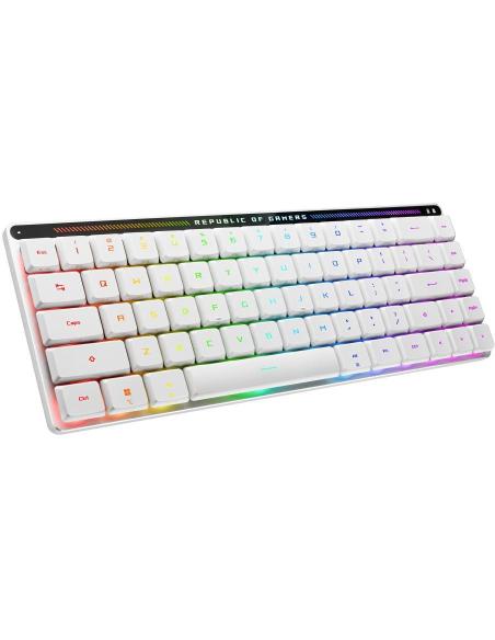 Asus ROG Falchion RX Low Profile Teclado Inalámbrico Gaming QWERTY Español Blanco