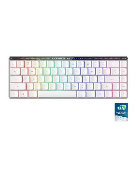 Asus ROG Falchion RX Low Profile Teclado Inalámbrico Gaming QWERTY Español Blanco