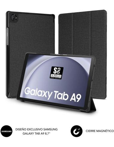 Subblim Shock Case Funda Negra para Samsung Galaxy Tab A9 Negra