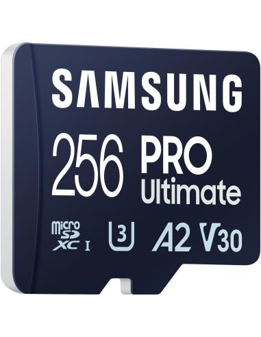 Samsung PRO Ultimate 256GB MicroSDXC UHS-I U3 A2 V30 + Adaptador SD