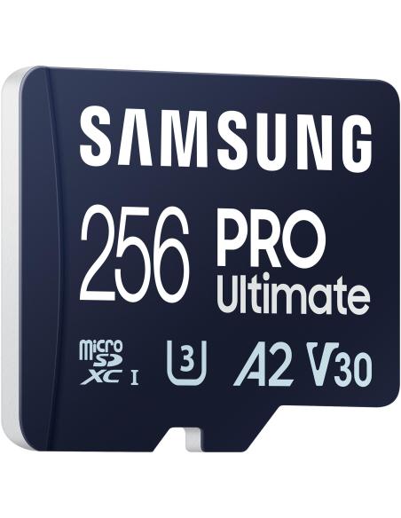 Samsung PRO Ultimate 256GB MicroSDXC UHS-I U3 A2 V30 + Adaptador SD