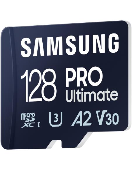 Samsung PRO Ultimate 128GB MicroSDXC UHS-I U3 A2 V30 + Adaptador SD