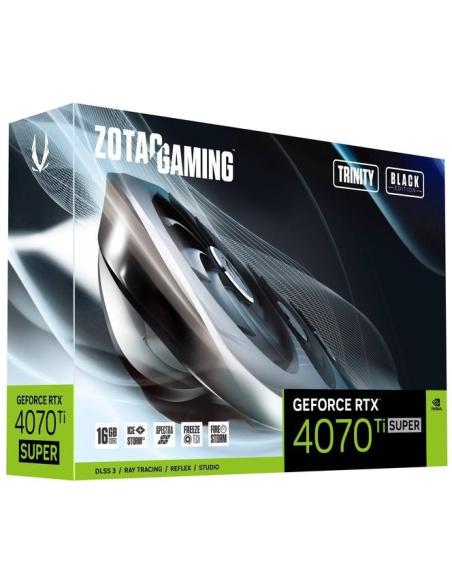 Zotac Gaming GeForce RTX 4070 Ti SUPER Trinity Black Edition 16GB GDDR6X DLSS3
