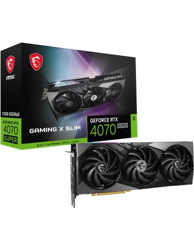 MSI GeForce RTX 4070 SUPER GAMING X SLIM 12GB GDDR6X DLSS3