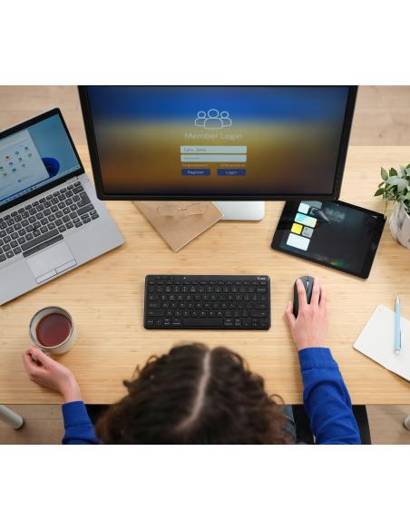 Trust Lyra 25059 Teclado Compacto Inalámbrico