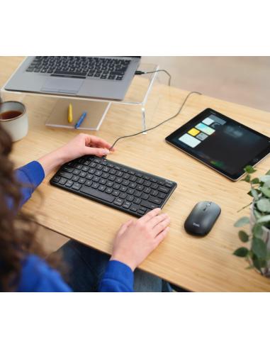 Trust Lyra 25059 Teclado Compacto Inalámbrico