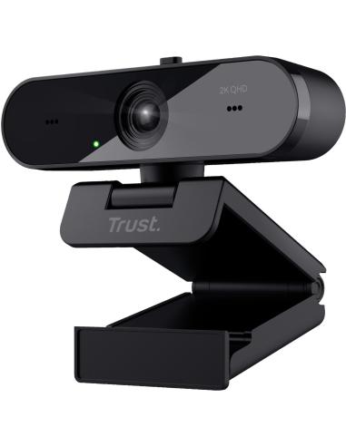 Trust TW-250 Webcam QHD Negro