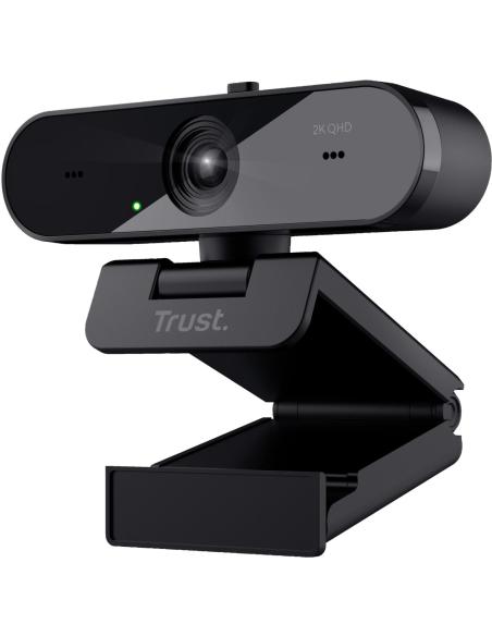 Trust TW-250 Webcam QHD Negro