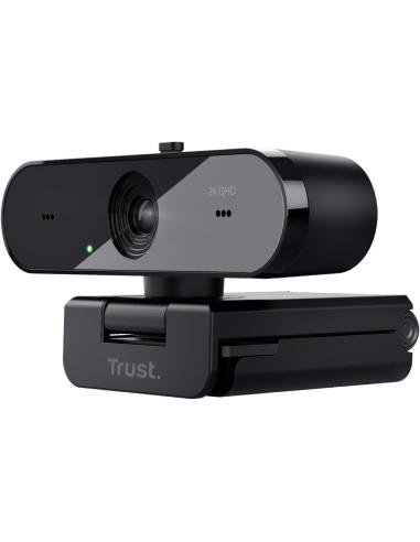 Trust TW-250 Webcam QHD Negro