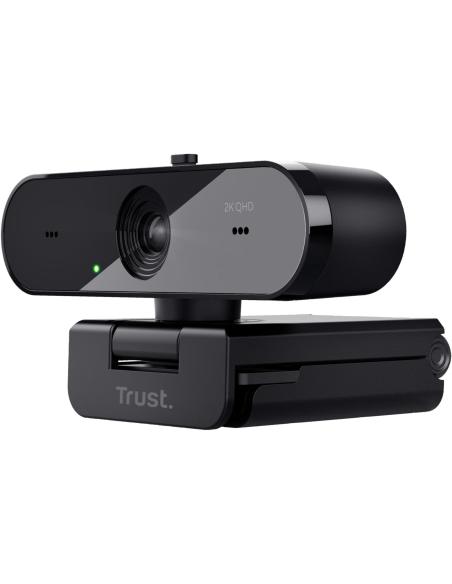 Trust TW-250 Webcam QHD Negro