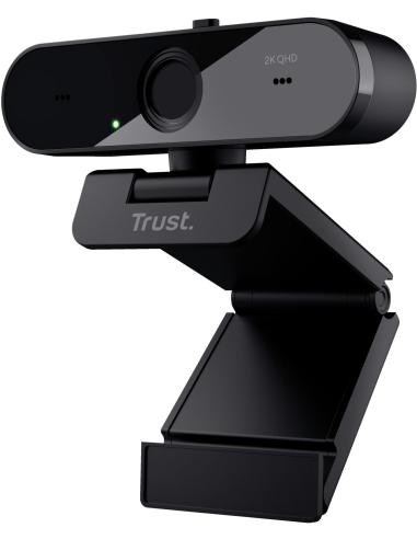 Trust TW-250 Webcam QHD Negro