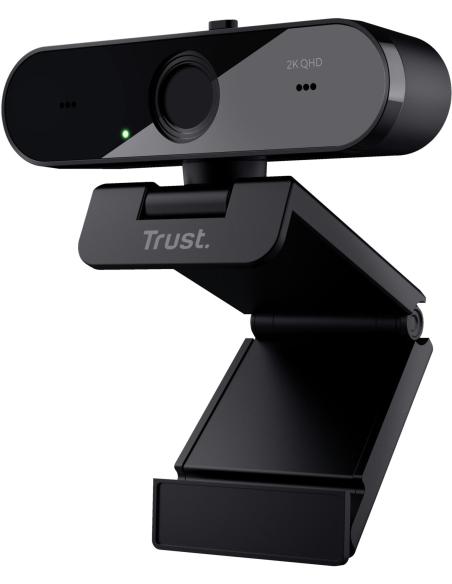 Trust TW-250 Webcam QHD Negro