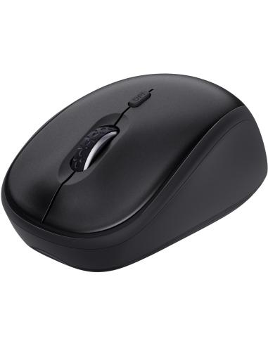 Trust TKM-360 Kit Teclado Inalámbrico + Ratón Inalámbricos 1600DPI Negros