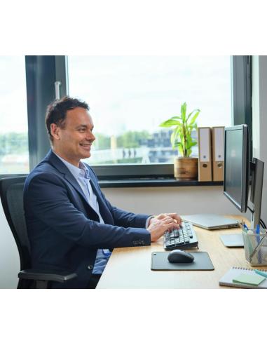 Trust TKM-360 Kit Teclado Inalámbrico + Ratón Inalámbricos 1600DPI Negros