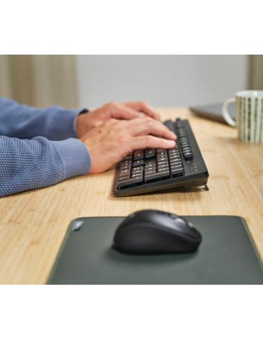 Trust TKM-360 Kit Teclado Inalámbrico + Ratón Inalámbricos 1600DPI Negros