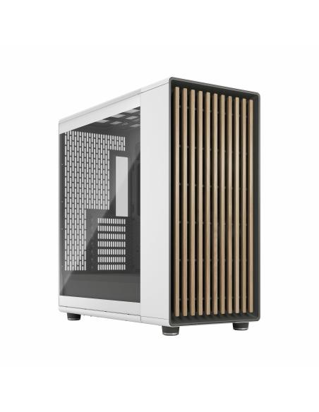 Fractal Design North XL Midi Tower Cristal Templado USB 3.2 Blanco